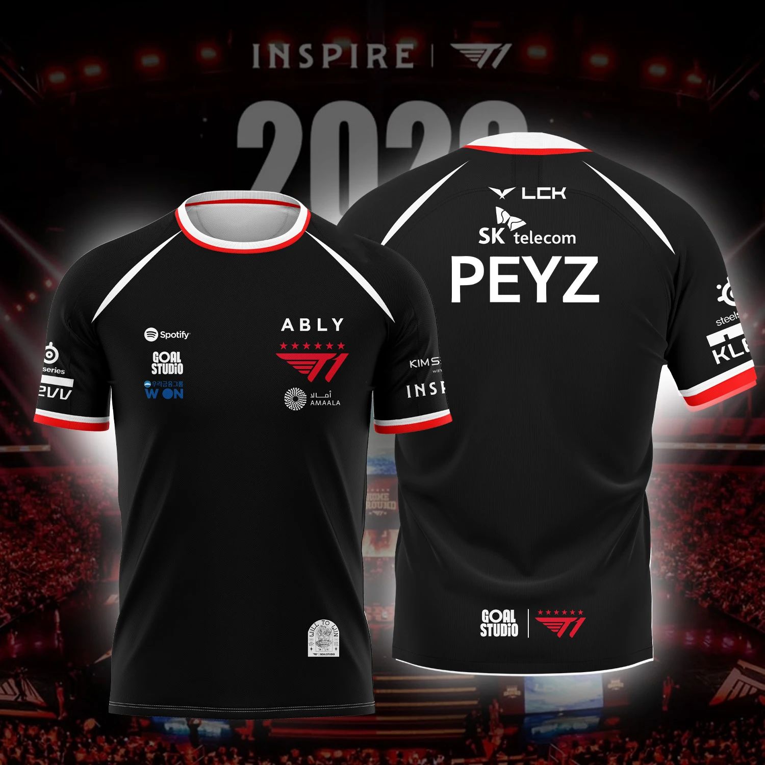 Esports Gaming Jersey - Jersey Tim ESPORTS T1 Baru 2026