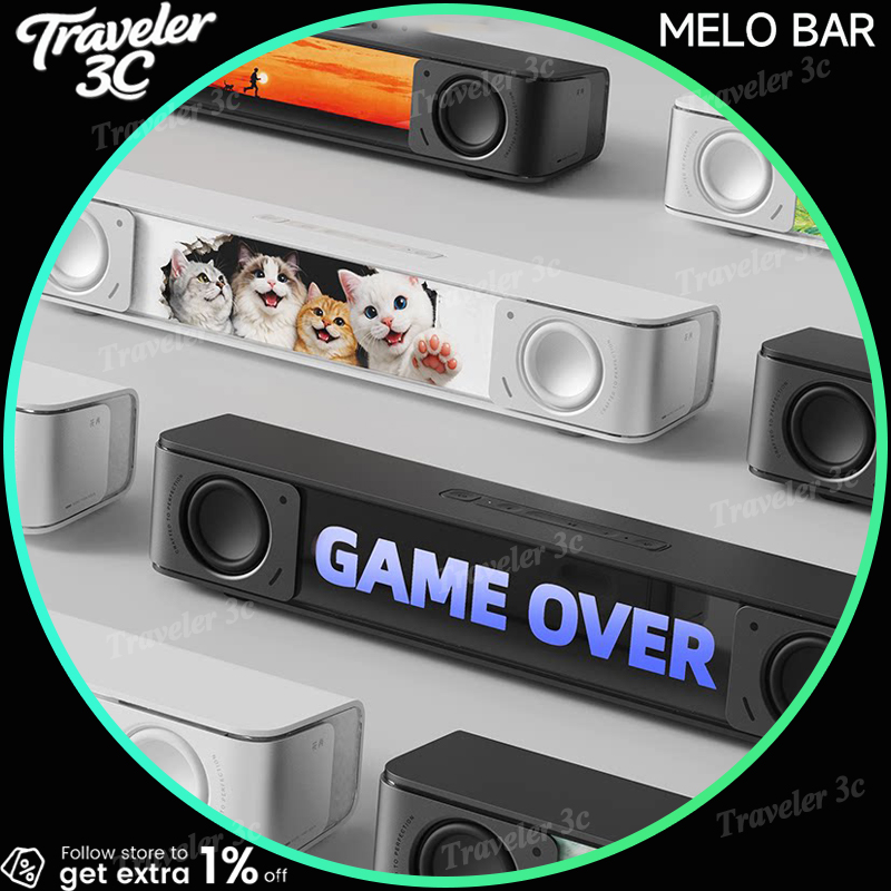 Gaming Speaker 2.1 - Edifier Melo Bar Speaker Gaming Desktop