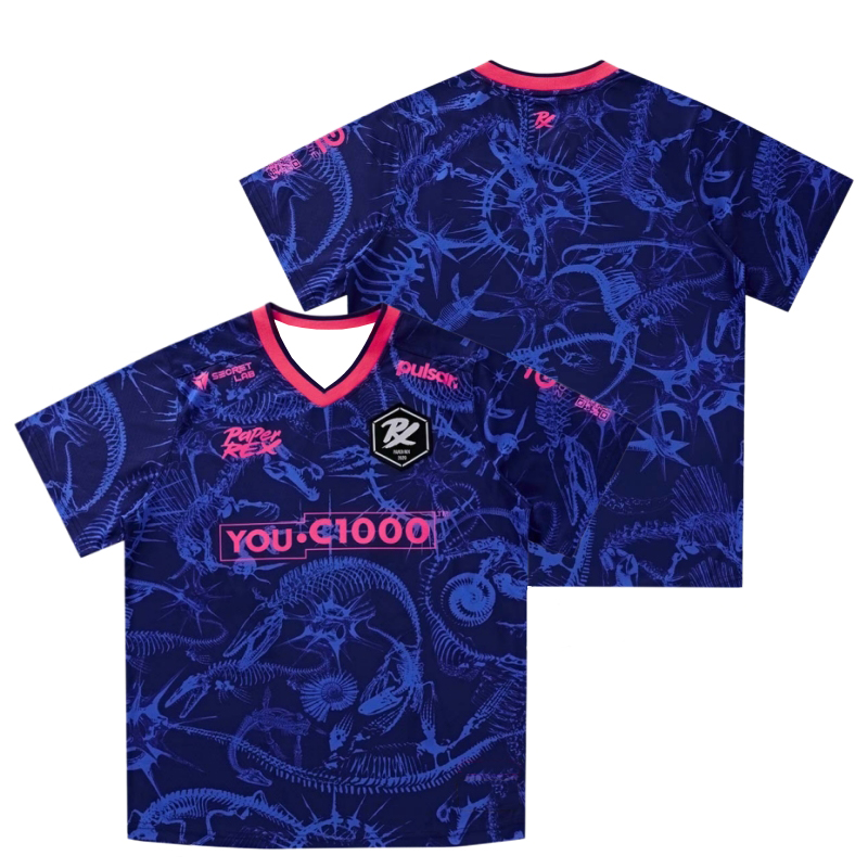 Esports Gaming Jersey - Jersey Esports Seragam Keluarga Warna Biru