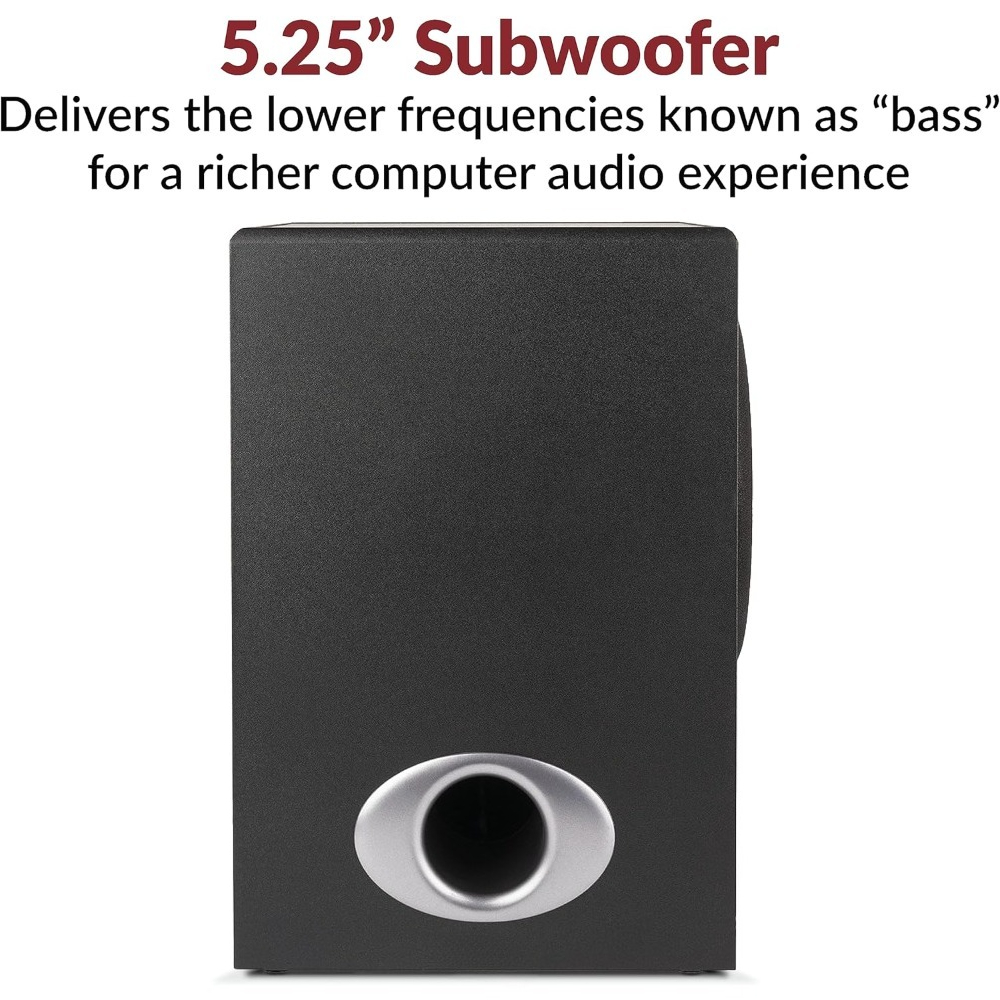 Gaming Speaker 2.1 - Sistem Speaker Multimedia 2.1 dengan Subwoofer