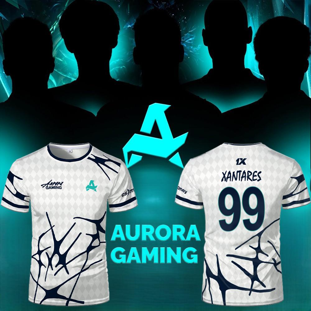 Esports Gaming Jersey - Kaos Jersey Tim Esports Aurora Gaming