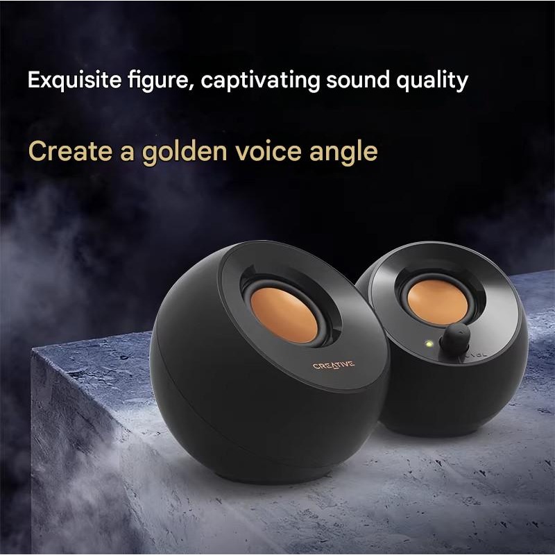Speaker Pebble Kreatif Subwoof - Gaming Speaker 2.1 ulasan dan harga