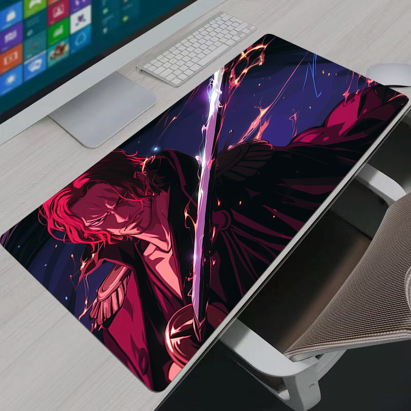 One Piece Shanks Mouse Pad Bes - Esports Gaming Pad ulasan dan harga