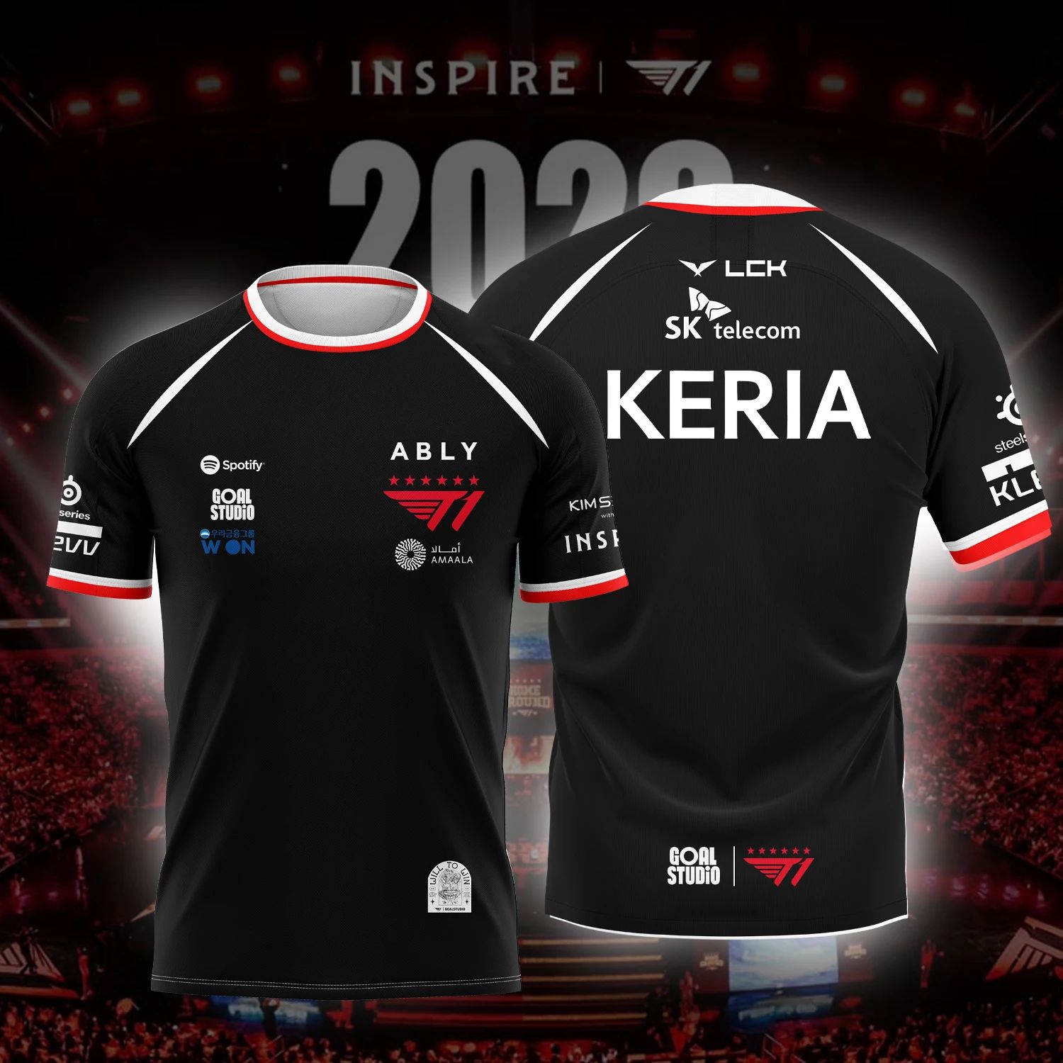 Jersey Tim ESPORTS T1 Baru 202 - Esports Gaming Jersey ulasan dan harga