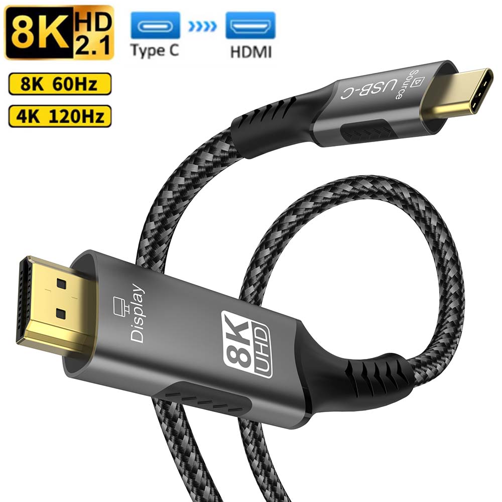 Kabel 8K Tipe C ke HDMI 2.1 32 - Gaming Speaker 2.1 ulasan dan harga