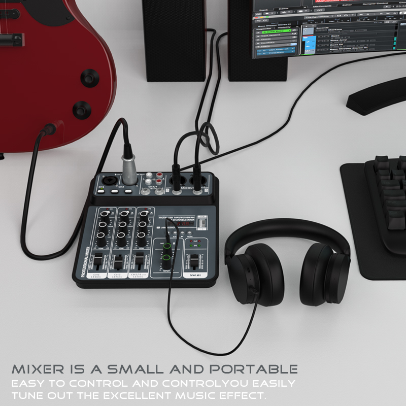 Mixer Audio 4 saluran 48V Phan - Elgato Stream Deck ulasan dan harga