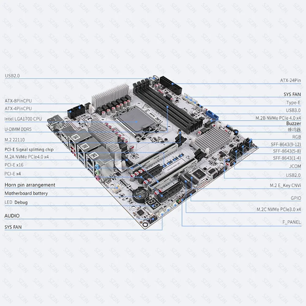 Motherboard CWWK W680 AIO Nas  - Gaming Speaker 2.1 ulasan dan harga