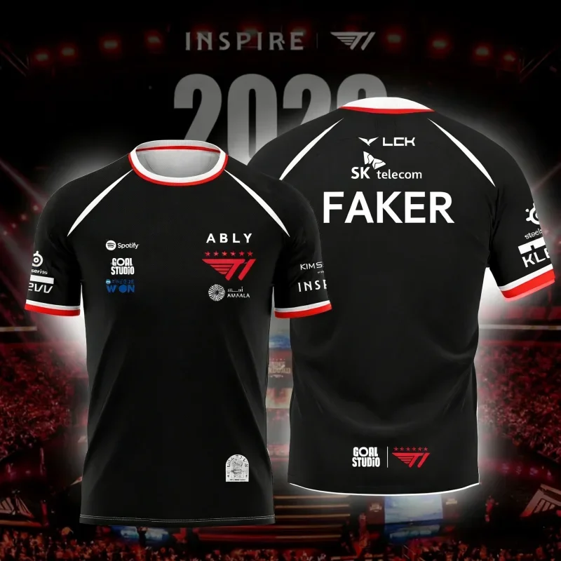 JERSEY TIM ESPORTS T1 BARU 202 - Esports Gaming Jersey ulasan dan harga