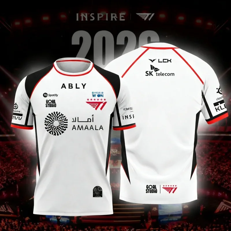 JERSEY TIM ESPORTS T1 BARU 202 - Esports Gaming Jersey ulasan dan harga