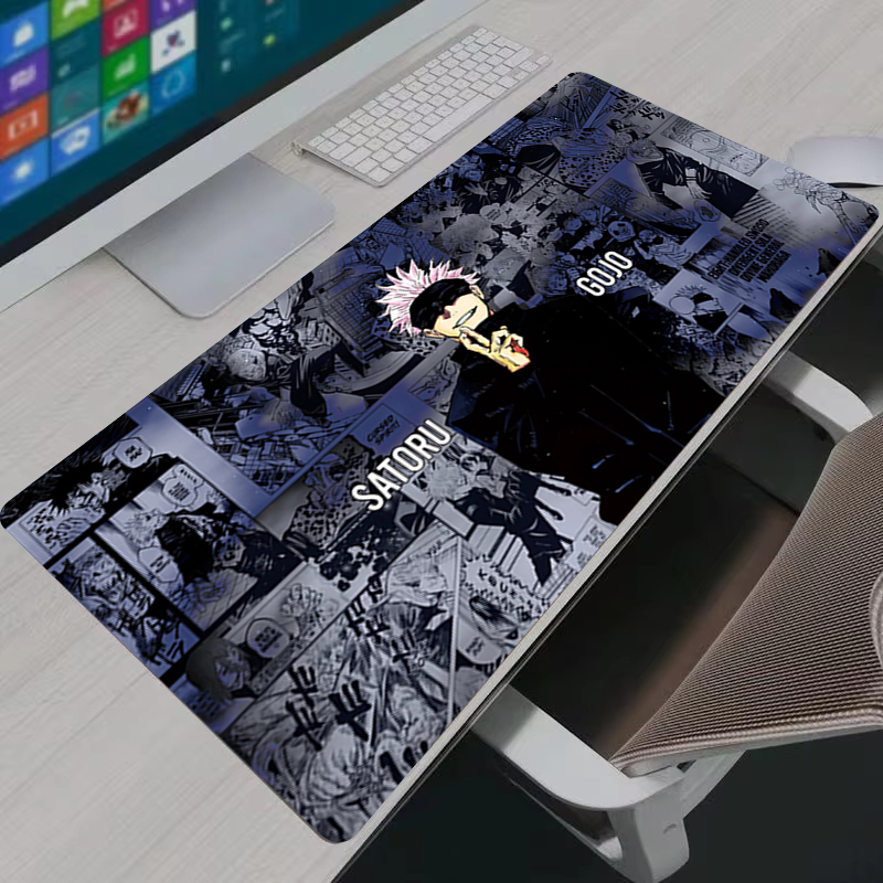 Alas Mouse Keren Anime Jujitsu - Esports Gaming Pad ulasan dan harga