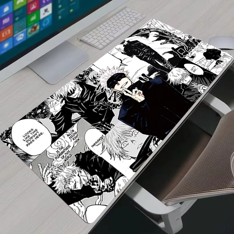 Alas Mouse Keren Anime Jujitsu - Esports Gaming Pad ulasan dan harga