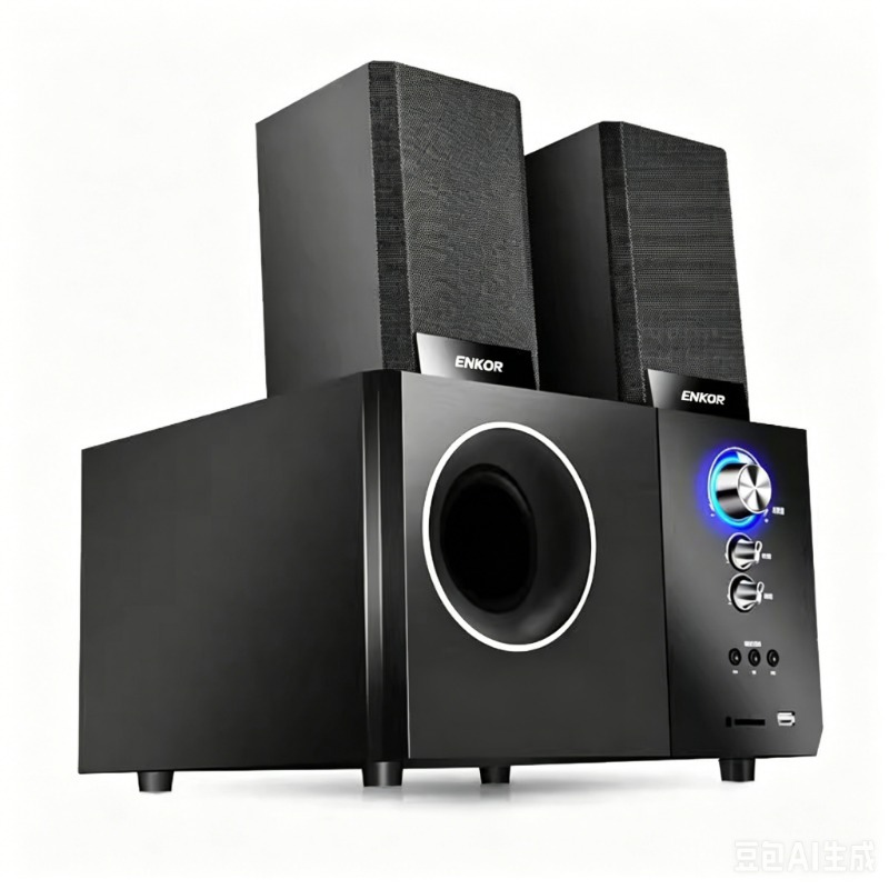 ENKOR S2880B Sistem Speaker St - Gaming Speaker 2.1 ulasan dan harga