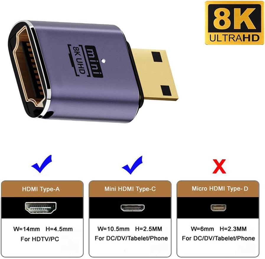 Adaptor Mini HDMI Male ke HDMI - Gaming Speaker 2.1 ulasan dan harga