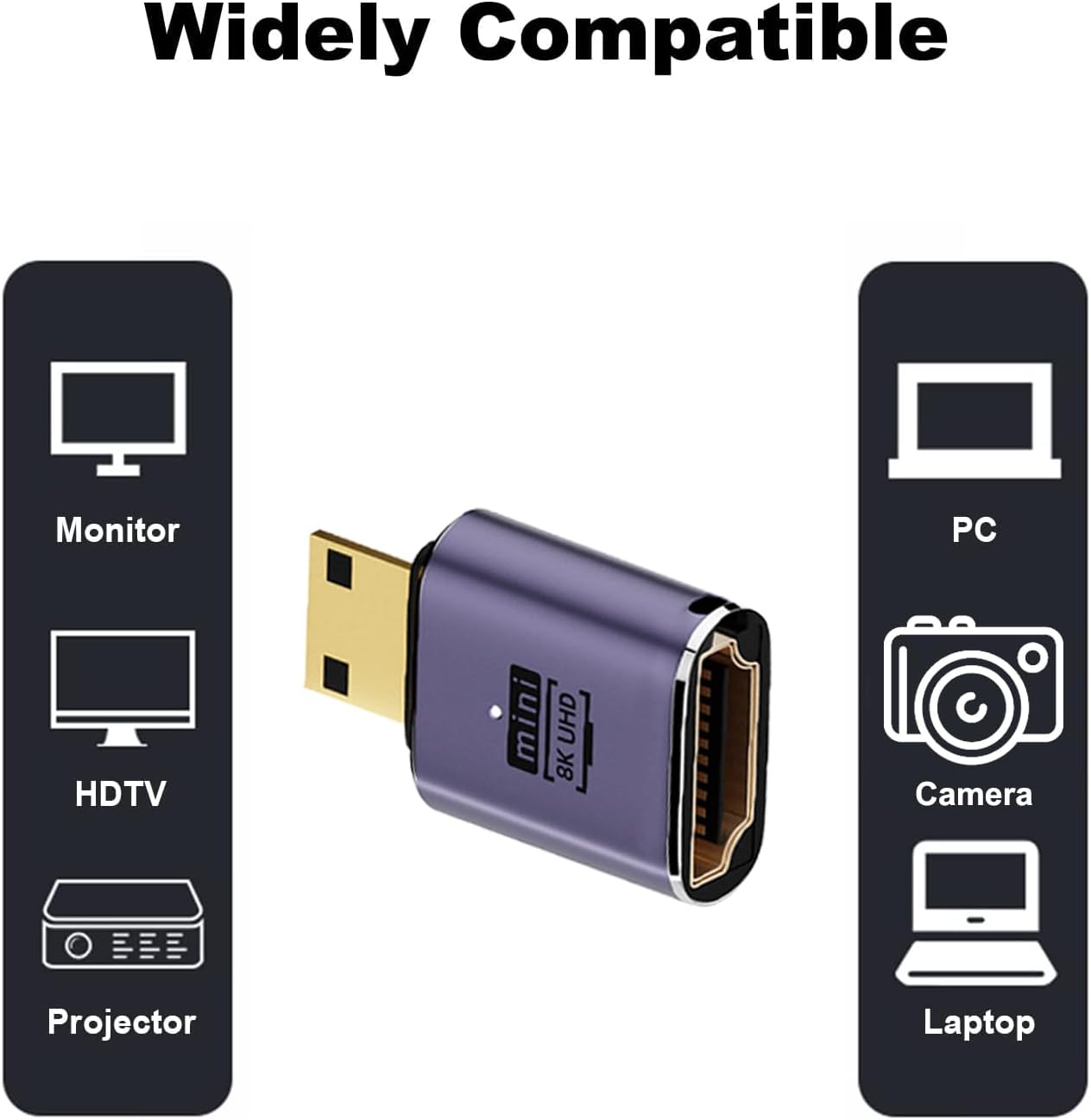 Adaptor Mini HDMI Male ke HDMI - Gaming Speaker 2.1 ulasan dan harga