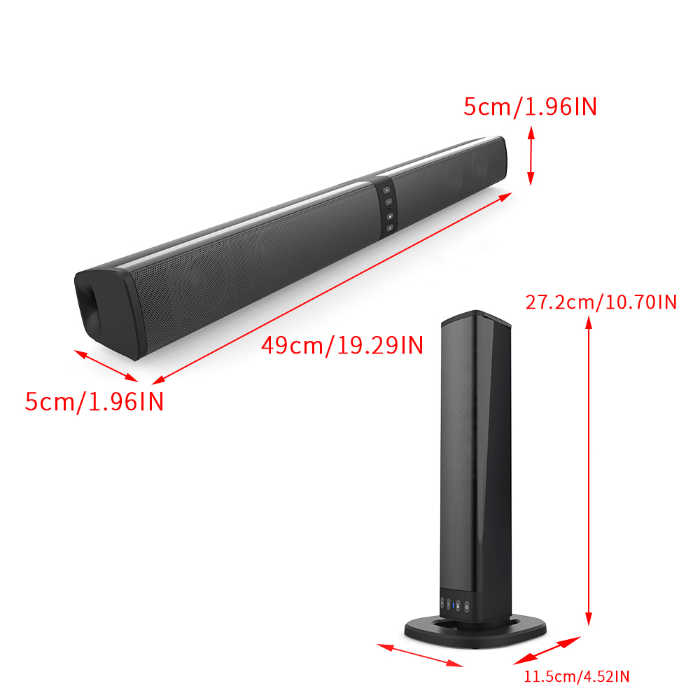 Soundbar bertenaga suara Radio - Gaming Speaker 2.1 ulasan dan harga