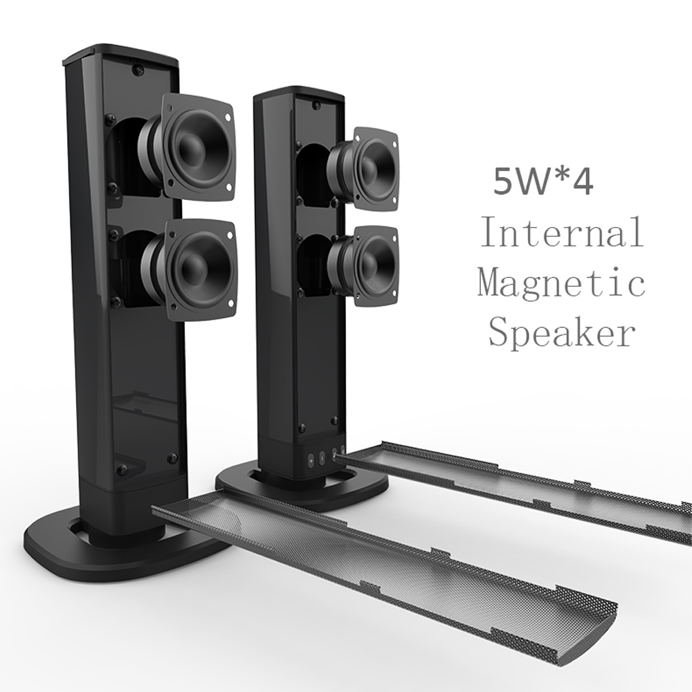 Soundbar bertenaga suara Radio - Gaming Speaker 2.1 ulasan dan harga