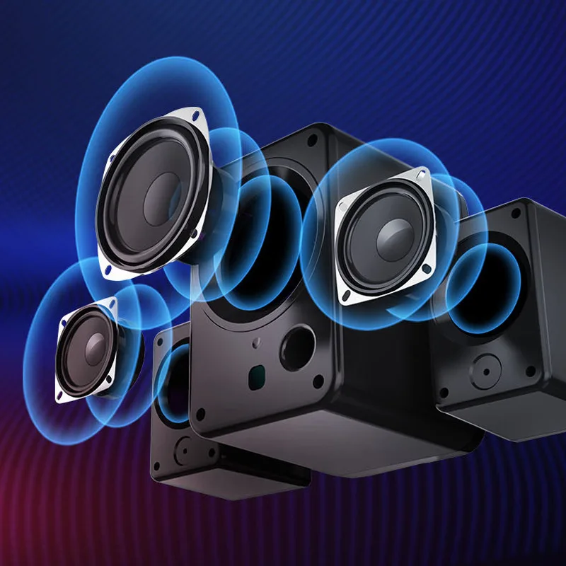 Audio Komputer 2.1 Subwoofer E - Gaming Speaker 2.1 ulasan dan harga