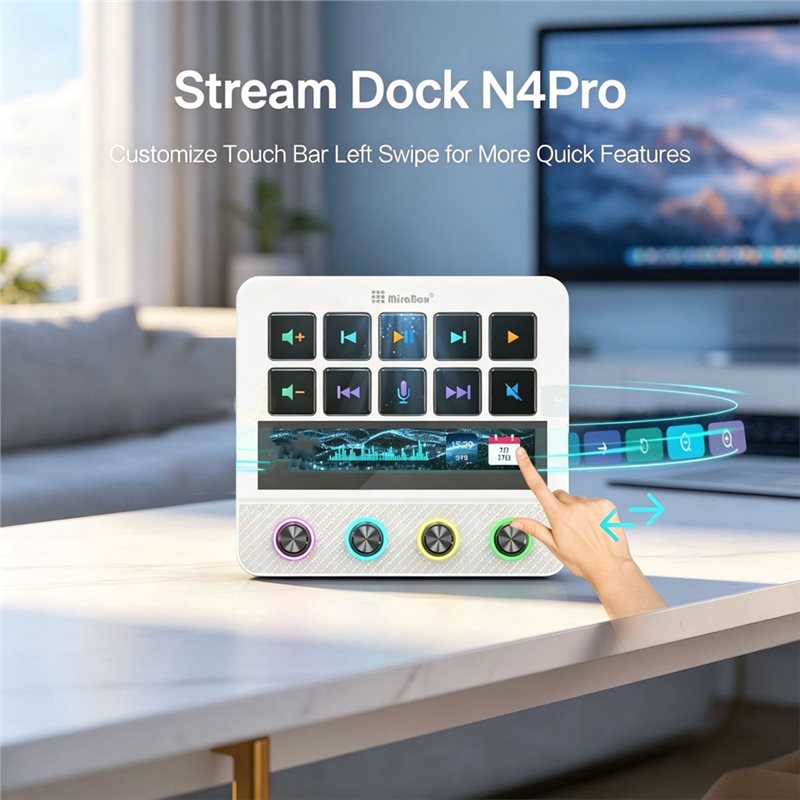 Mirabox N4 Pro 1 Pengontrol St - Elgato Stream Deck ulasan dan harga