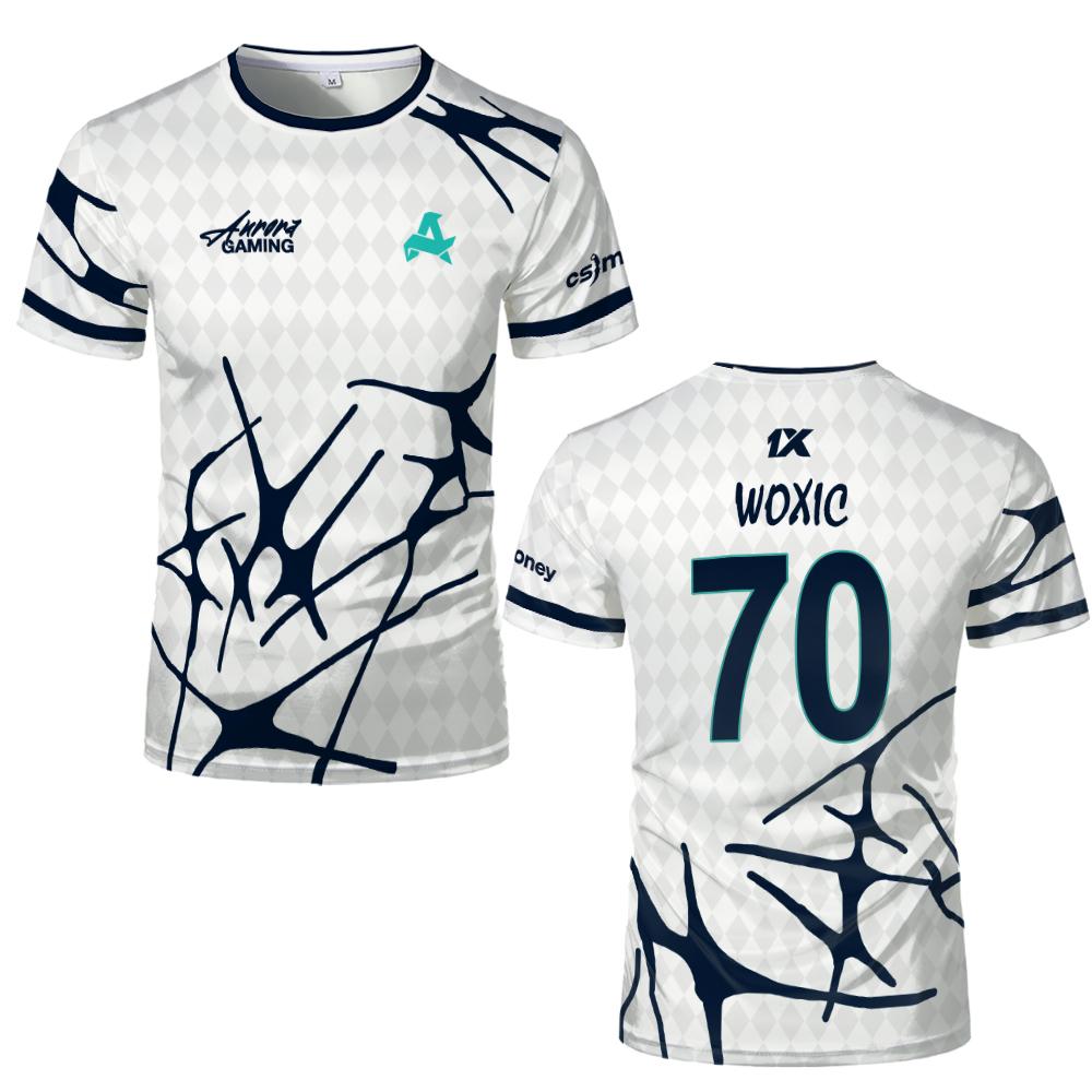 Kaos Jersey Tim Esports Aurora - Esports Gaming Jersey ulasan dan harga