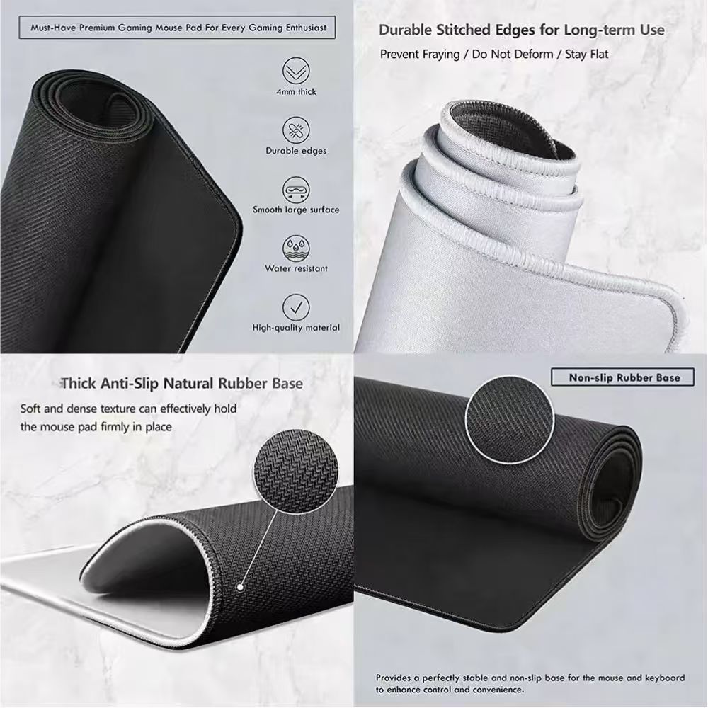 Alas Meja Gaming Karet Cetak G - Esports Gaming Pad ulasan dan harga