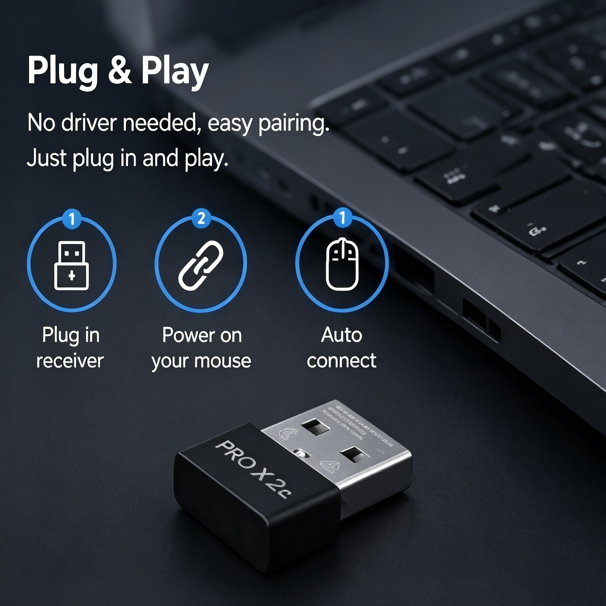 Penerima yang praktis dan coco - Logitech Mouse G Pro X Superlight ulasan dan harga